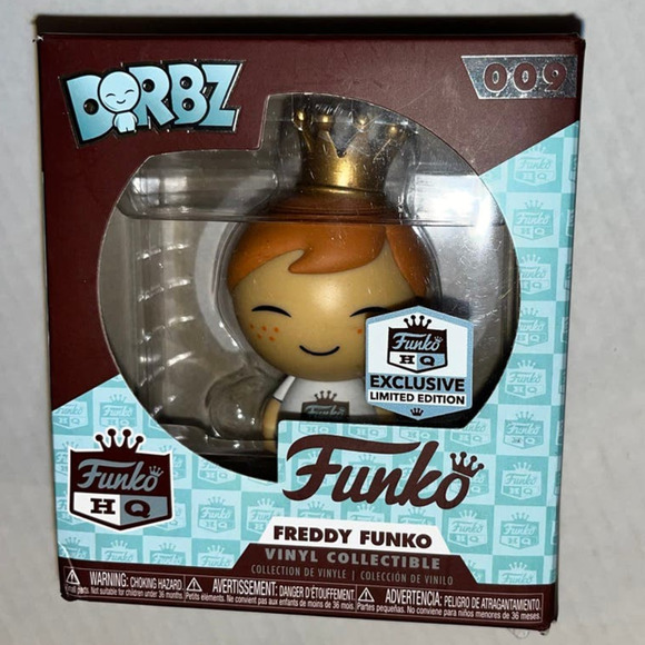 Funko HQ Grand Opening Dorbz Freddy Funko #009 Exclusive Limited Edition - Picture 2 of 6
